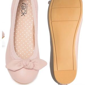 Worn once petal pink ballet flat from Nordstrom rack